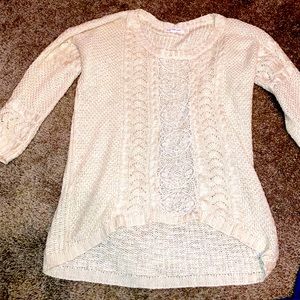 Pink Rose Premium Quarter sleeve knit top